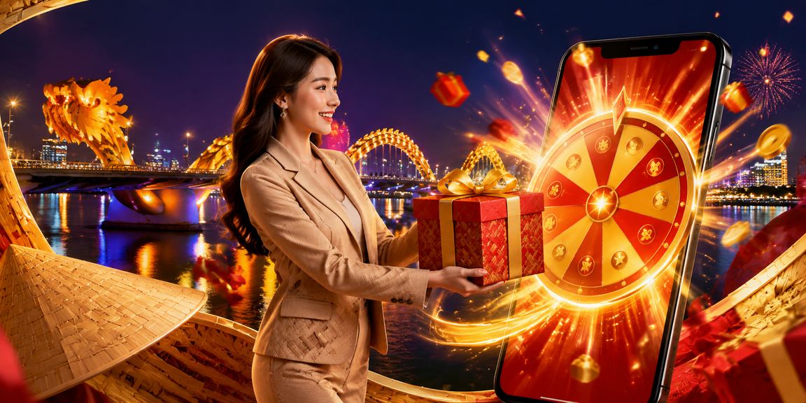 Cảnh chơi roulette tại Đà Nẵng với trang phục áo dài truyền thống Việt Nam