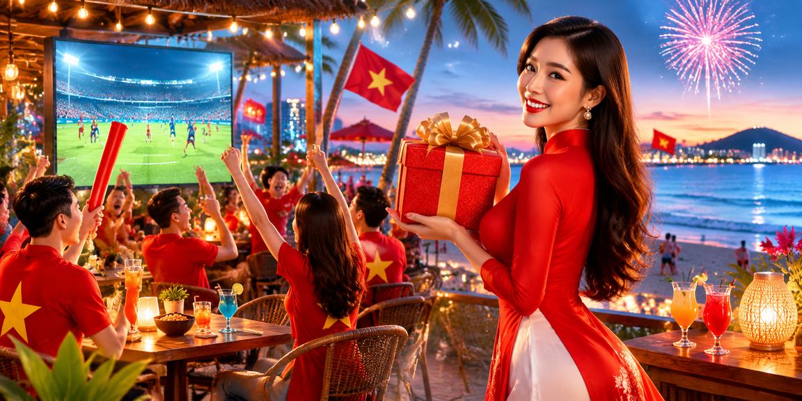 Người chơi casino trực tuyến tại Vũng Tàu với trang phục áo dài truyền thống